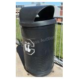 Outdoor Metal Trash Can