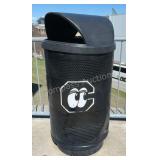 Outdoor Metal Trash Can