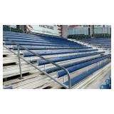 (9) Aluminum Stadium Benches