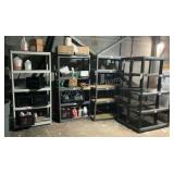 Shelving Units & Contents