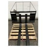 Mower King 4' Pallet Fork Skid Steer Attachment SA
