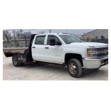 2016 Chevrolet Silverado 3500 HD Flatbed 4X4