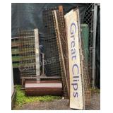 30' Roller and Assorted Drag Mats