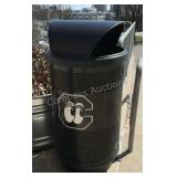 Lookouts Outdoor Metal Trash Receptacle