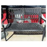 Metal Outdoor Bench