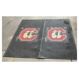 (2) Lookouts Rubber Door Mats
