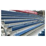 (6) 22' 9' Aluminum Stadium Benches