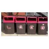 (17) Outdoor Trash Cans