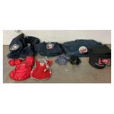 Assorted Catchers Gear, Balls & Bags