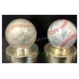 (2) Signed Baseballs