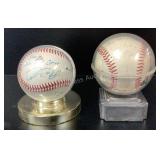 (2) Signed Baseballs