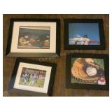 (4) Framed Lookouts Memorabilia
