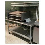 SS Table & Hotdog Roller