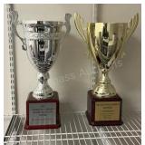 2019, 2021 Lookouts vs Smokies Trophies