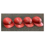 (4) Lookouts Helmets