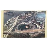 Framed Overhead View AT&T Field