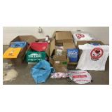 Assorted T-Shirts, Lanyards, and More