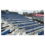 (10) Aluminum Stadium Benches