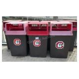 (7) Outdoor Trash Cans