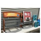 Display Racks, Fans & Sign