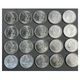 (20) 1921 1oz *Uncirculated* Morgan Silver Dollar