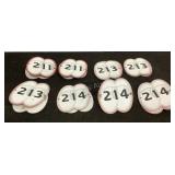 Lookouts Seat Row Numbers