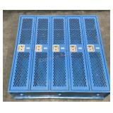5 Door Metal Locker Unit