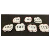 Lookouts Seat Row Numbers