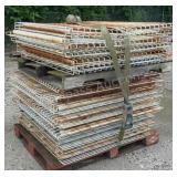 (Approx 34) Pallet Rack Decking