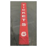 206-1/2"x25-1/2" Lookouts Tickets Banner