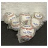 (6) MLB Baseballs