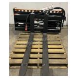 2025 Wolverine 48" Fork Skid Steer Attachment PFA-
