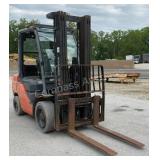 2013 Toyota 5620Lb Diesel Forklift 8FDU30