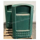 (2) Rubbermaid Trash Receptacles