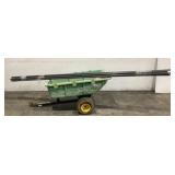 10cu ft Poly Cart & PVC Pipes