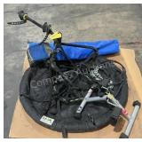 Swing, Bike Rack & More