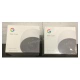 (2) 2021 Google Indoor Or Outdoor Security Camera