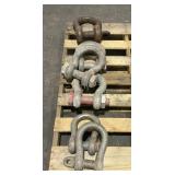 (6) 20-40 Ton Shackles