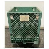 Rolling Collapsible Crate