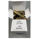(40 Rnds) Reloaded .270 Win 150g Ballistic Tip