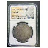 1878 Morgan Silver Dollar .77344 ASW