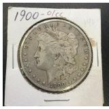 1900-O/CC Morgan Silver Dollar .77344 ASW
