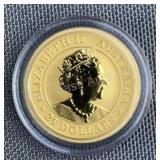 2021 Gold Australian Bullion 1/4oz AGW