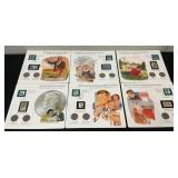 (6) JFK Coin & Stamp Series