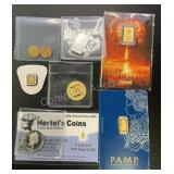 (9) Assorted Bullion & Coins