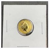 2022 10 Pound British Britannia 1/10oz AGW