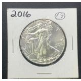 2016 Silver Eagle Dollar 1oz ASW