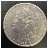 1889-CC Morgan Silver Dollar .77344 ASW