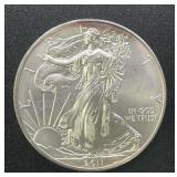 2011 Silver Eagle Dollar 1oz ASW