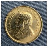1982 South African Krugerrand 1/4oz AGW